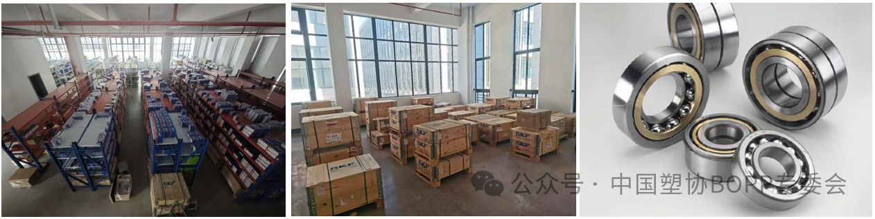 Yongquan bearing warehouse, SKF boxes and bearing products