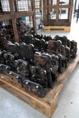 Chain and clip assemblies prepared for refurbishment